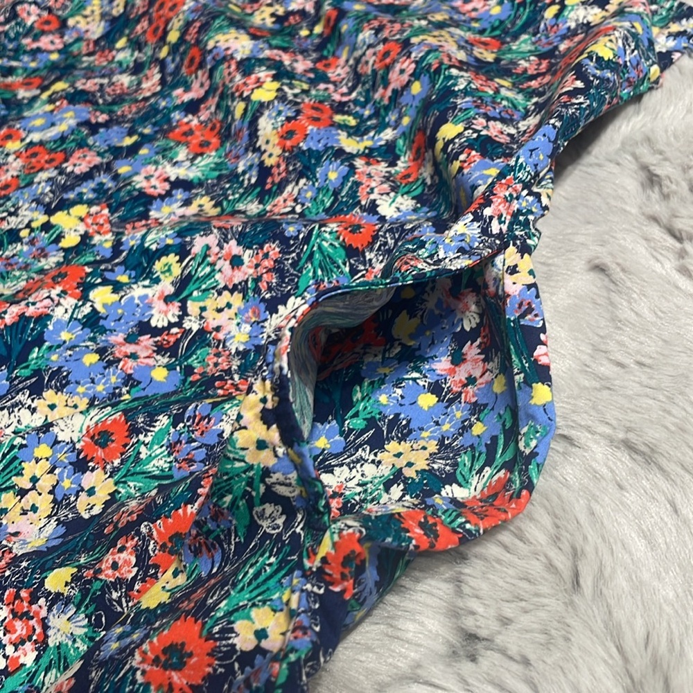 Lands' End Multicolor Floral Dress. NWOT - Picture 6 of 8